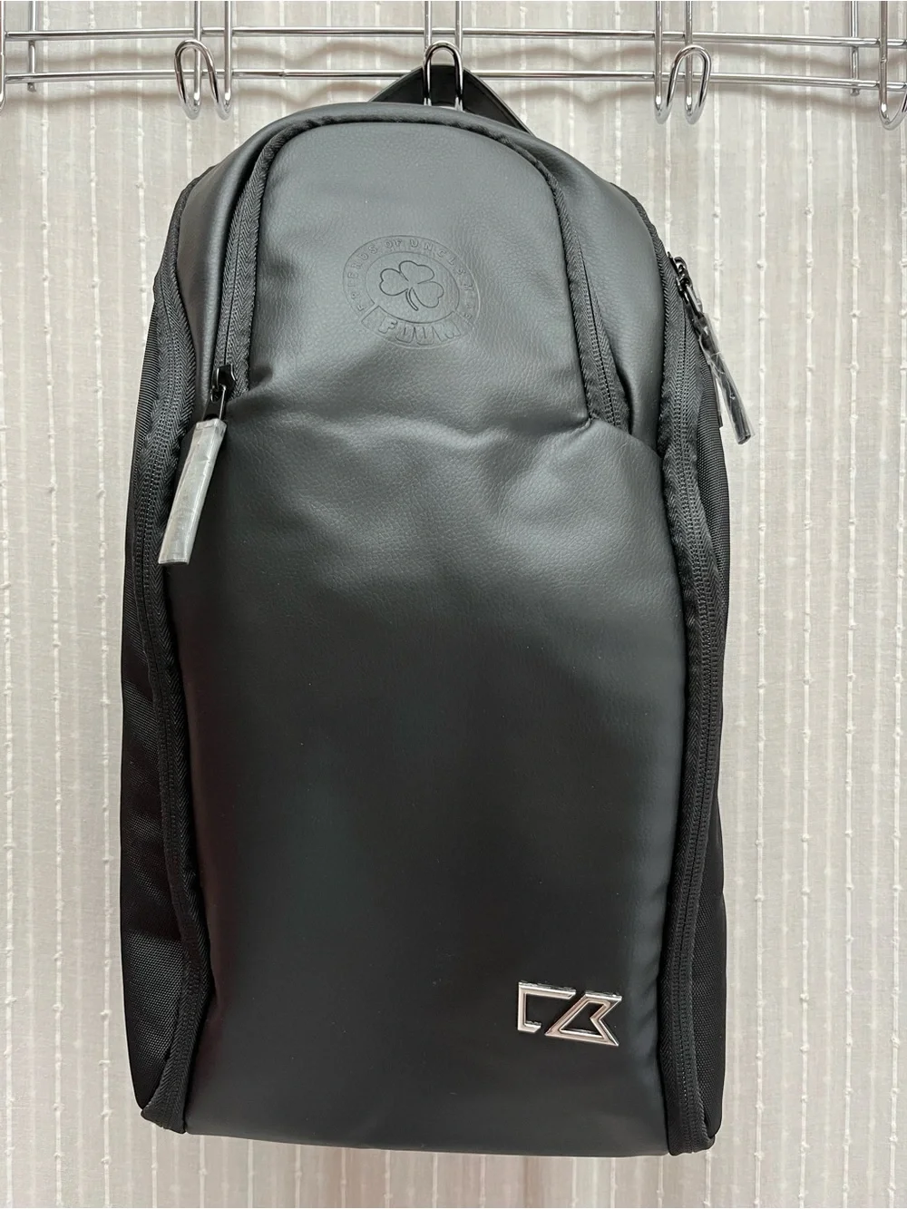 🔆NWT Cutter & Buck x Black Clover Matte Black Golf Shoe Bag